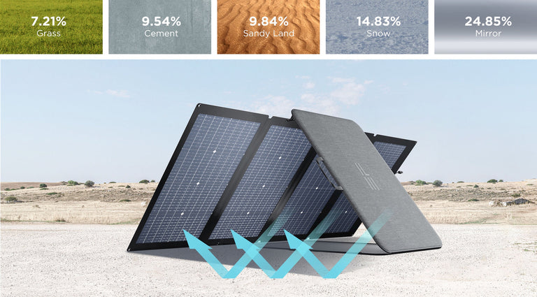 EcoFlow Package - DELTA Mini Portable Power Station (882Wh) and 2 x Bifacial Portable Solar Panel (220W)