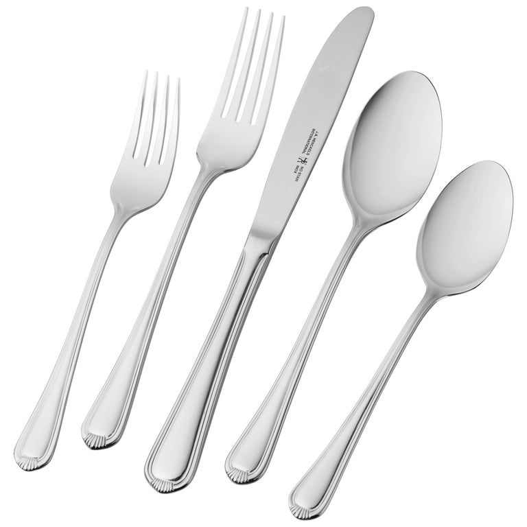 Henckels 65pc Alcea Stainless Steel Flatware Set