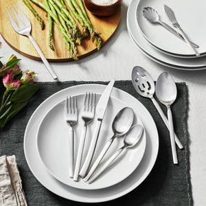 ZWILLING 45pc Opus Satin Stainless Steel Flatware Set