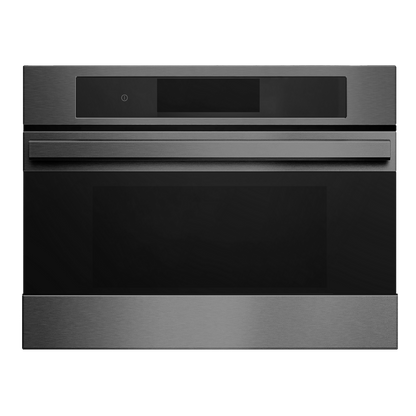 Induction Hardware 24-Inch Smart Drawer Microwave, Black Stainless Steel, MWD-24-BS