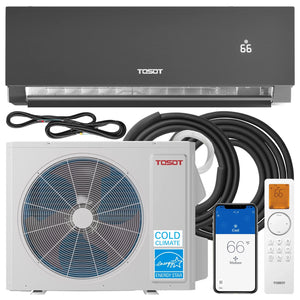Aoraki 23.5 SEER2 24,000 BTU Heat Pump Mini Split AC w/ERV System