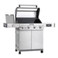 Monument Grills Eminence 405 Series | 4 Burner Tech Propane Gas Grill in Stainless Steel
