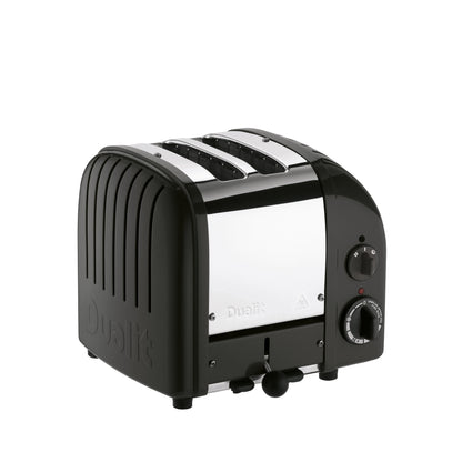 Dualit New Generation Classic 2-Slice Toaster in Matte Black