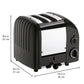 Dualit New Generation Classic 2-Slice Toaster in Matte Black