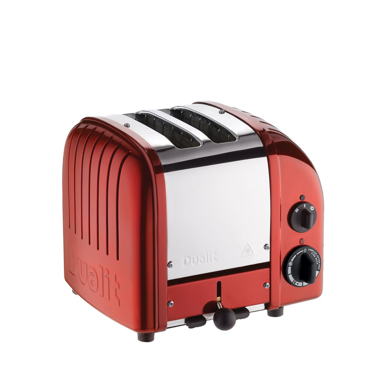 Dualit New Generation Classic 2-Slice Toaster in Apple Candy Red