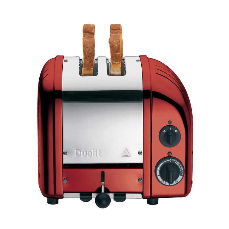 Dualit New Generation Classic 2-Slice Toaster in Apple Candy Red