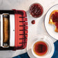 Dualit New Generation Classic 2-Slice Toaster in Apple Candy Red