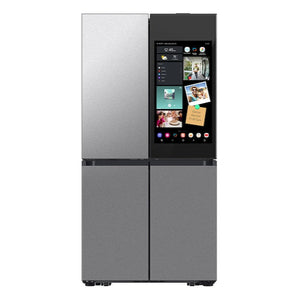 SAMSUNG Bespoke 36" 23 cu. ft. Counter Depth 4-Door Flex™ Refrigerator with AI Family Hub™+ & AI Vision Inside™ in Stainless Steel