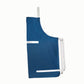 Caraway Linen Apron in Navy