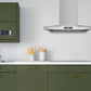 Hauslane Contemporary 30” WM-540 Wall Mount Range Hood