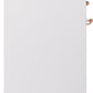 ILVE Nostalgie II 30" Dual Fuel Natural Gas Range in White with Copper Trim, UP30NMPWHP