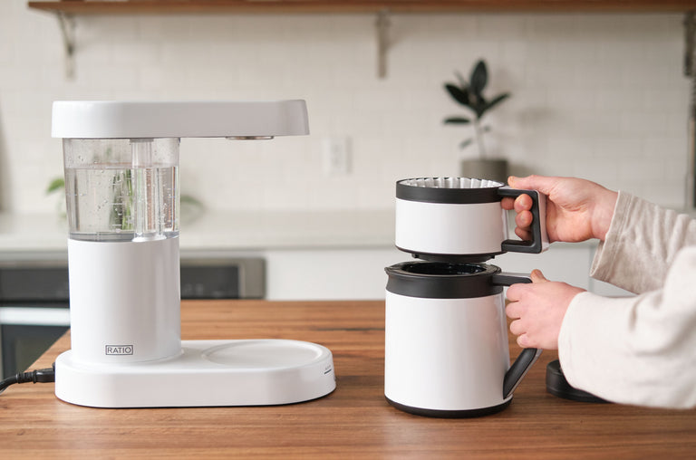 Ratio Six Coffee Maker in White