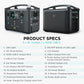EcoFlow RIVER Pro Portable Power Station - 720Wh
