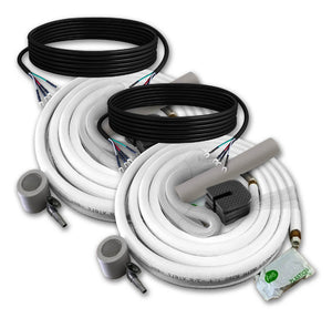 Pioneer® Dual Split 18000 BTU 1.5-Ton Quantum Ultra Wi-Fi 22 SEER Energy-Star Multi (2) Zone Wall Mount Air Conditioner Heat Pump 230-Volt