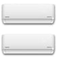 Pioneer® Dual Split 18000 BTU 1.5-Ton Quantum Ultra Wi-Fi 22 SEER Energy-Star Multi (2) Zone Wall Mount Air Conditioner Heat Pump 230-Volt with 16' Line Sets
