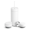 Fellow Carter 3-in-1 Lid System Bundle (16oz Move, Slide lid, Cold lid w/ straw) - White Matte