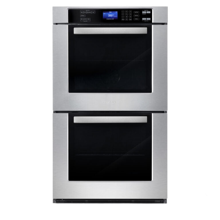 Cosmo 30" 5 cu. ft. Electric Double Wall Oven with Self-Cleaning in Stainless Steel, COS-30EDWC