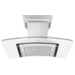 ZLINE 30" CrownSound Ducted Vent Wall Mount Range Hood in Stainless Steel with Built-in Bluetooth Speakers, KNCRN-BT-30