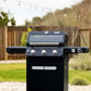 Monument Grills Mesa 325 Series | 3 Burner Propane Gas Grill in Black