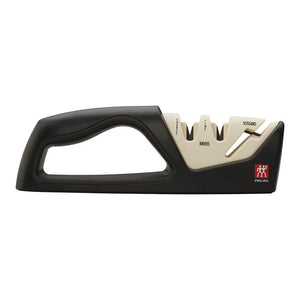 ZWILLING 2 Stage Pull-Through with Shear Sharpener in White, Edge Maintenance Series