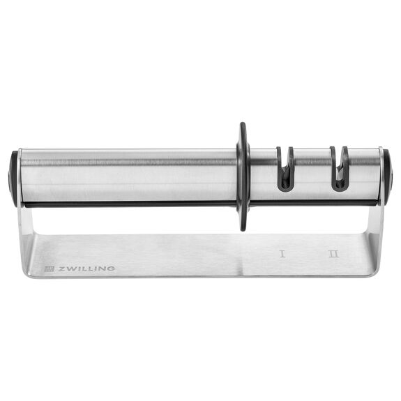 ZWILLING TWINSHARP Duo Stainless Steel Handheld Knife Sharpener, Edge Maintenance Series