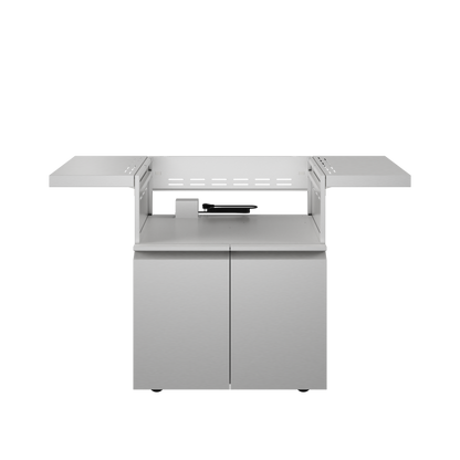 Gordon Ramsay by THOR Kitchen Grill Cart in Stainless Steel (Compatible with: 32" Grill RG3201-G)