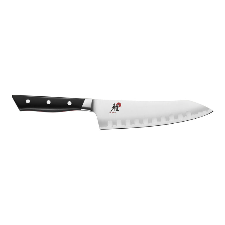 Miyabi 7" Rocking Santoku Knife, 400FC - Evolution Series