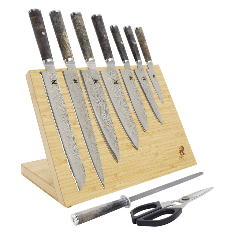 Miyabi 10pc Knife Set with Magnetic Easel, BLACK 5000MCD67 Series