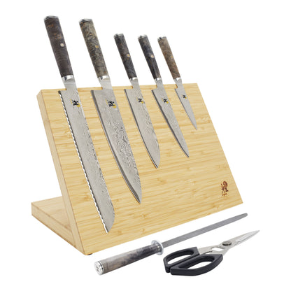 Miyabi 8pc Knife Set with Magnetic Easel, BLACK 5000MCD67 Series