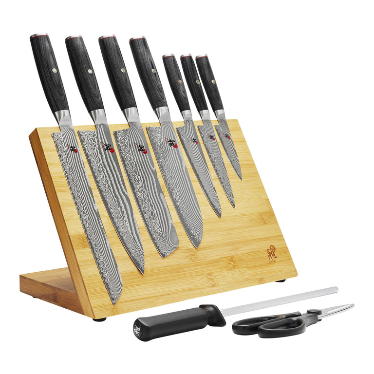 Miyabi 10pc Knife Set with Magnetic Easel Block, Kaizen II Series