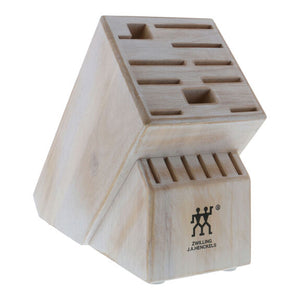 ZWILLING TWIN 16 Slot Knife Block in Rustic White, Storage Series
