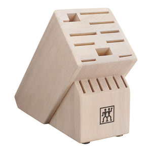 ZWILLING TWIN 16 Slot Knife Block in Solid White, Storage Series
