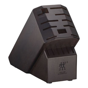 ZWILLING Pro 16 Slot Knife Block in Dark Walnut, Storage Series
