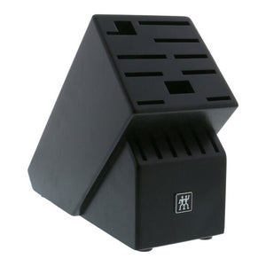 ZWILLING TWIN 16 Slot Knife Block in Black Rubberwood, Storage Series
