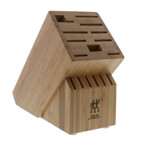 ZWILLING TWIN 16 Slot Knife Block in Bamboo, Storage Series