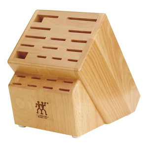 ZWILLING 22 Slot Knife Block in Hardwood, Storage Series
