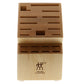 ZWILLING 20 Slot Knife Block in Hardwood, Storage Series