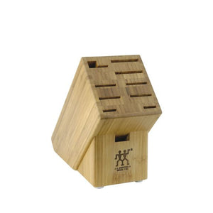 ZWILLING 10 Slot Knife Block in Bamboo, Storage Series