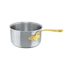 Mauviel 1830 M'COOK B Sauce Pan With Brass Handles
