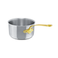 Mauviel 1830 M'COOK B 5-Ply Sauce Pan With Lid, Brass Handles