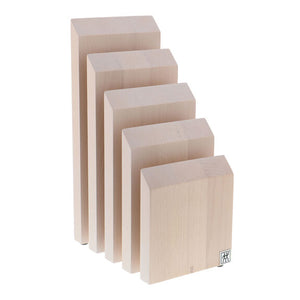 ZWILLING Upright Italian Magnetic Knife Block in White Beechwood, Storage Series