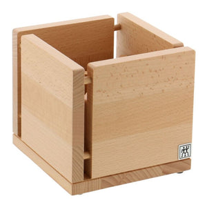 ZWILLING Italian Kitchen Utensil Organizer in Natural Beechwood, Storage Series
