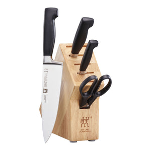 ZWILLING 6pc Studio Block Set, Four Star Series