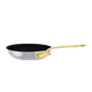 Mauviel 1830 M'COOK B Nonstick Frying Pan With Brass Handle