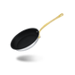 Mauviel 1830 M'COOK B Nonstick Frying Pan With Brass Handle
