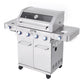 Monument Grills Classic 35633 Series | 4 Burner Propane Gas Grill in Stainless Steel