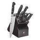 ZWILLING 7pc Knife Set in Black Rubberwood Block, Professional "S" Series