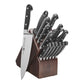 ZWILLING 16pc Knife Set in Walnut Block, Professional "S" Series
