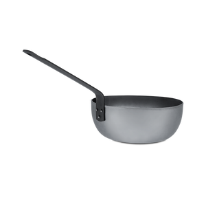 Mauviel 1830 M'STEEL Black Carbon Steel Chef Pan With Iron Handle