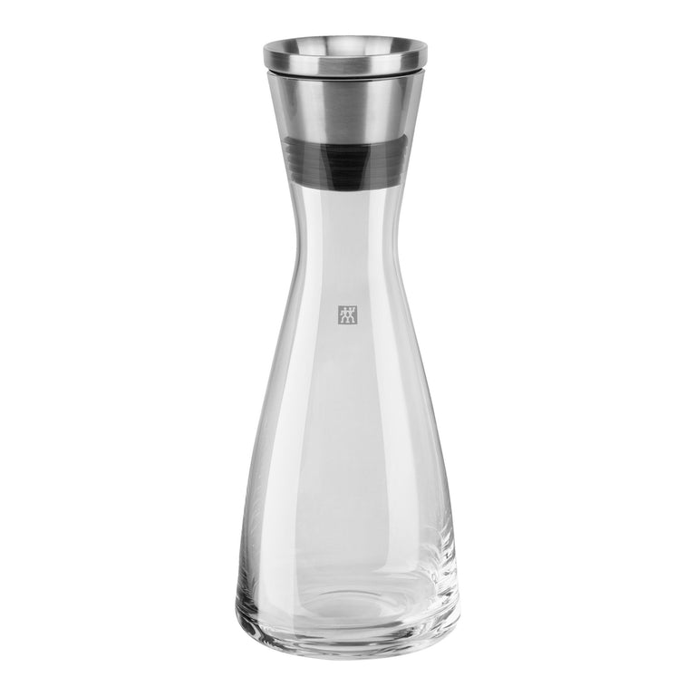 ZWILLING 33.8oz Carafe with 18/10 Stainless Steel Lid, Prédicat Glassware Series